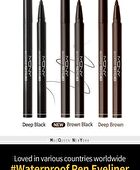 Waterproof Pen Eyeliner - 3 Colors - Deep Brown