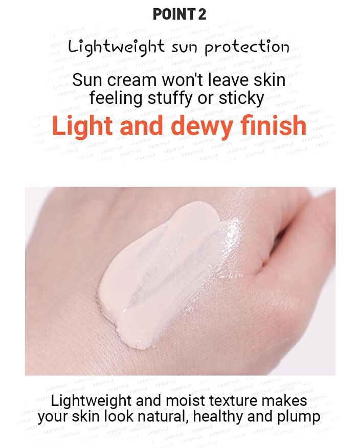 Mqny UV Daily Sun Cream (Natural Make-Up Base) - 50g