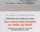 Mqny UV Daily Sun Cream (Natural Make-Up Base) - 50g