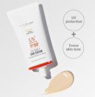 Mqny UV Daily Sun Cream (Natural Make-Up Base) - 50g