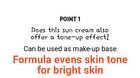 Mqny UV Daily Sun Cream (Natural Make-Up Base) - 50g