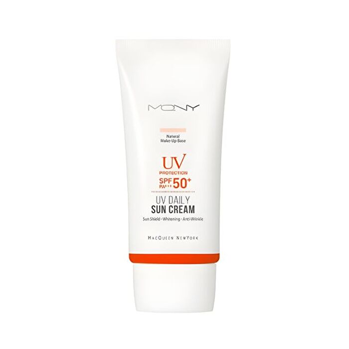 Mqny UV Daily Sun Cream (Natural Make-Up Base) - 50g