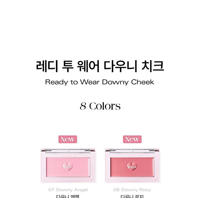 Ready To Wear Downy Cheek - 5 Colors - #02 Downy Peach