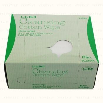 Lily Bell Cleansing Cotton Wipe Extra Large - 80 pcs