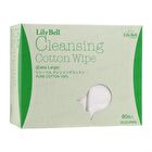 Lily Bell Cleansing Cotton Wipe Extra Large - 80 pcs