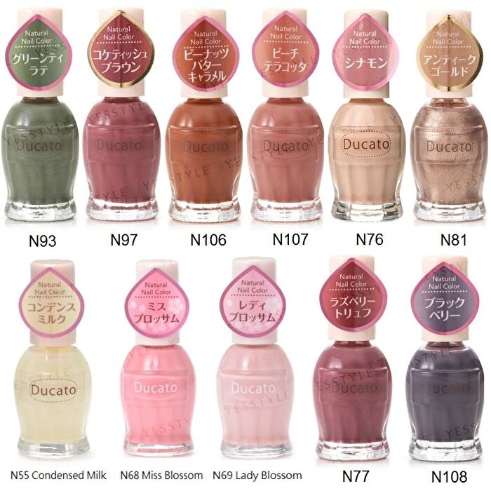 Ducato Natural Nail Color - N13 Cherry Pink