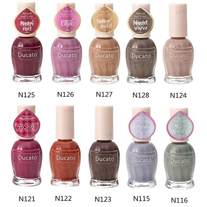 Ducato Natural Nail Color - N13 Cherry Pink