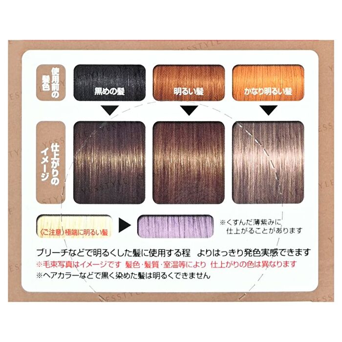 Gatsby Natural Bleach & Hair Color - Aqua Silver