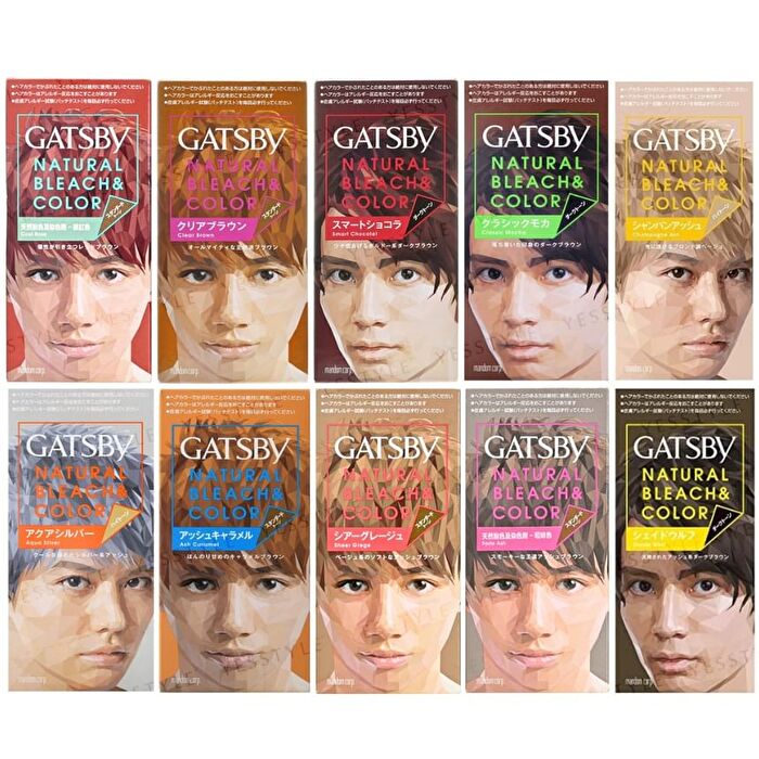Gatsby Natural Bleach & Hair Color - Aqua Silver