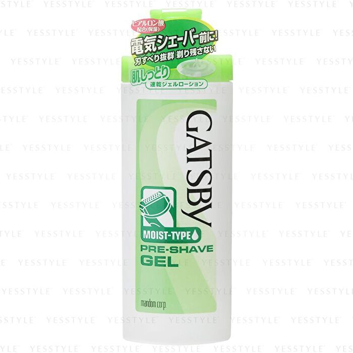 Gatsby Moist-Type Pre-Shave Gel - 140ml