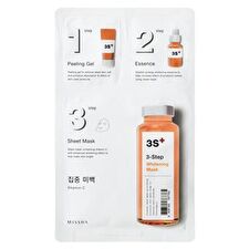 3-Step Whitening Mask - 1.5g + 22g + 1.5g