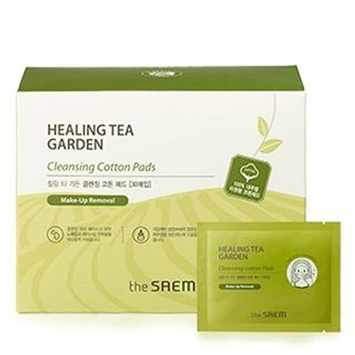 Healing Tea Garden Cleansing Cotton Pads - 30pcs