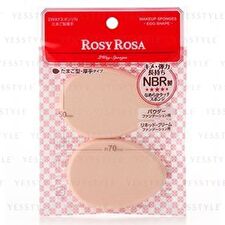 Rosy Rosa 2 Way Sponge N Egg-Shaped Thick - 2 pcs