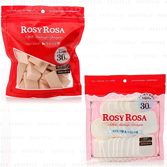 Rosy Rosa Value Sponge N - House Type - 30 pcs