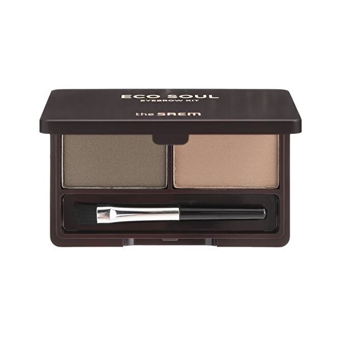 Eco Soul Eyebrow Kit - 2 Types - #01 Natural Brown