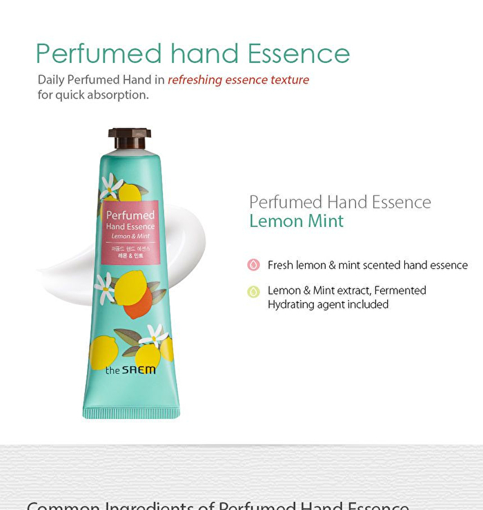 Perfumed Hand Essence (Lemon Mint) - 30ml