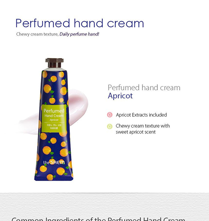 Perfumed Hand Cream (Apricot) - 30ml