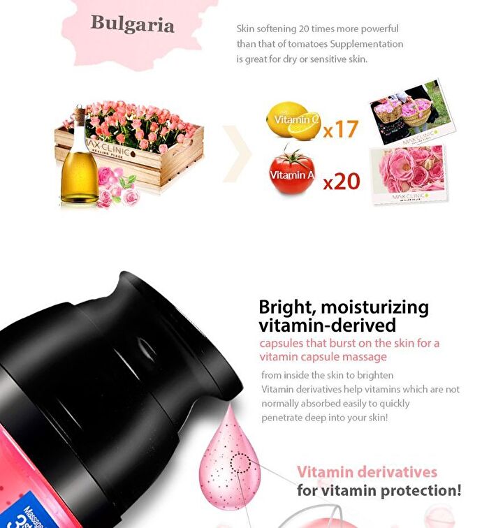 Maxclinic Rose Vitamin Oil Foam - 110g