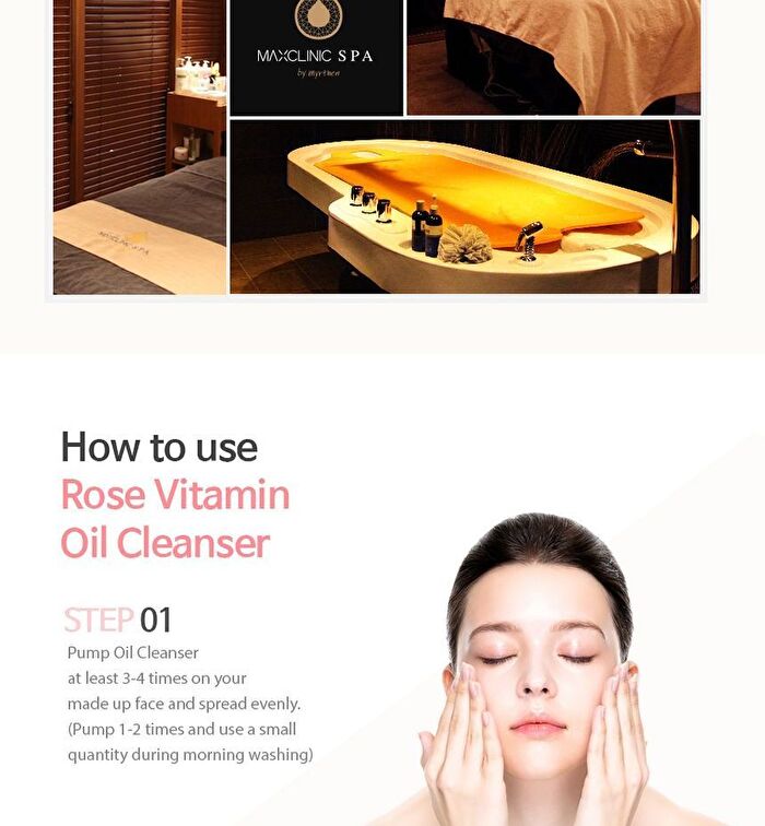 Maxclinic Rose Vitamin Oil Foam - 110g
