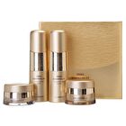 Snail Essential EX Wrinkle Solution Skin Care Set: Toner 150ml + Emulsion 150ml + Cream 50ml + Eye Cream 31ml - 4 pcs