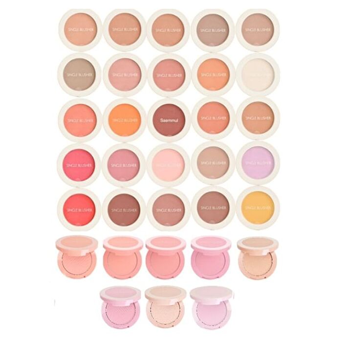 Saemmul Single Blusher - 22 Colors - #RD02 Dry Rose