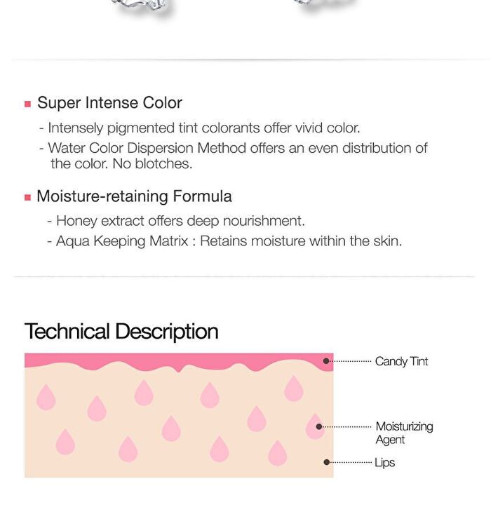Saemmul Water Candy Tint - 5 Colors - #05 Watermelon