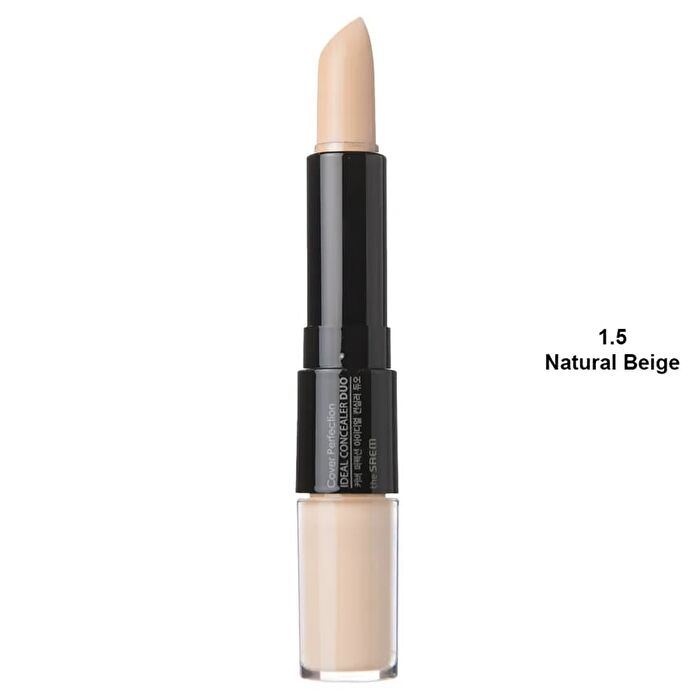 The Saem Cover Perfection Ideal Concealer Duo - 3 Colors - #1.5 Natural Beige
