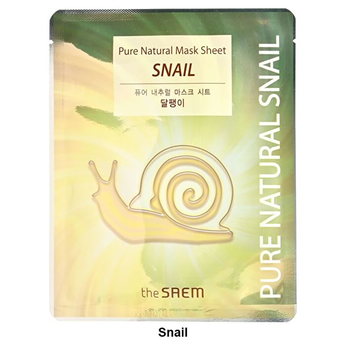 Pure Natural Mask Sheet - 3 Types - Snail