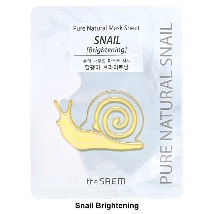 Pure Natural Mask Sheet - 3 Types - Snail