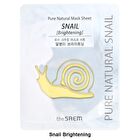 Pure Natural Mask Sheet - 3 Types - Snail