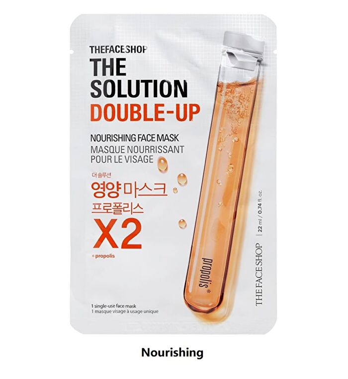 The Solution Mask Sheet 1pc (10 types) - Nourishing