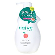 Kracie Naive Body Wash Peach Leaf - 80ml