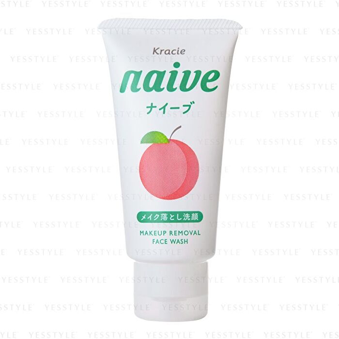 Naive Makeup Removal Face Wash 45g - Peach Leaf