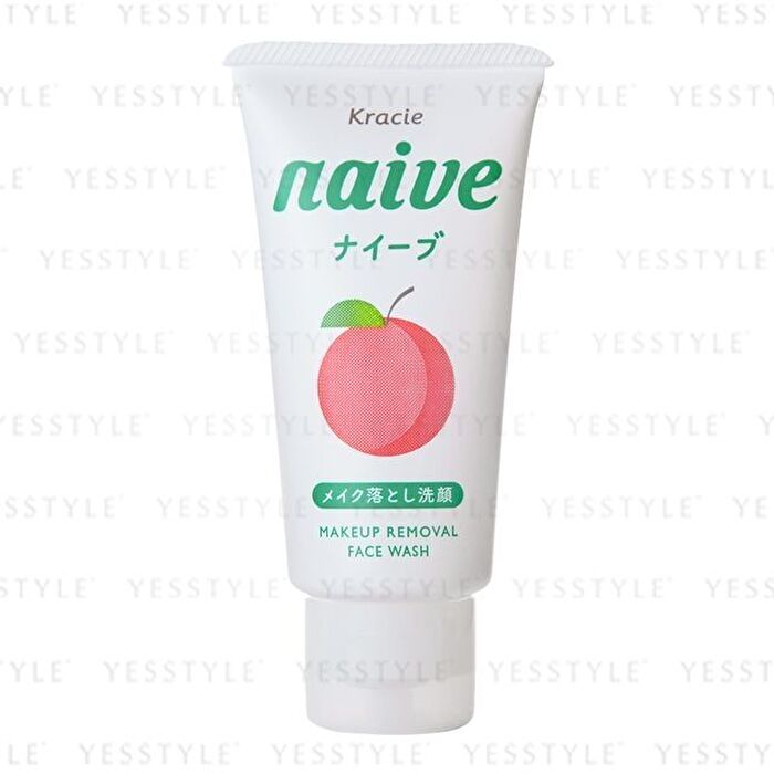 Naive Makeup Removal Face Wash 45g - Peach Leaf