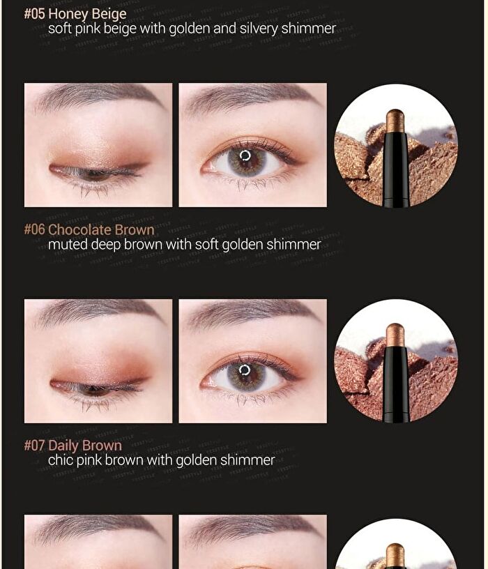 Shining Pearl Shadow Stick (13 Colors) - #02 Ice Pink