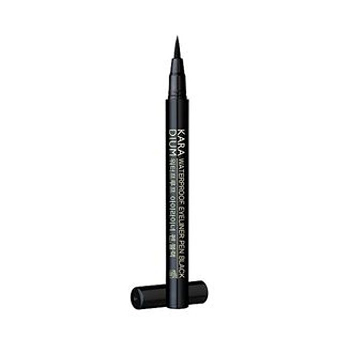Karadium Waterproof Eyeliner Pen (Black) - 0.55g