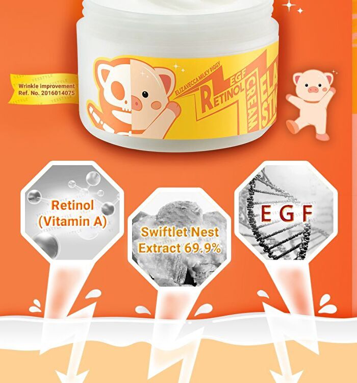 Milky Piggy EGF Elastic Retinol Cream - 100ml