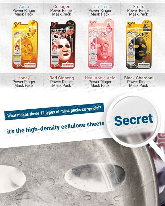 Deep Power Ringer Mask Pack - 10 Types - Centella Asiatica
