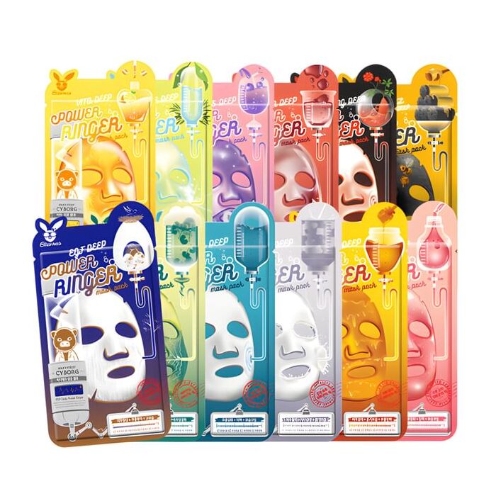 Deep Power Ringer Mask Pack - 10 Types - Collagen