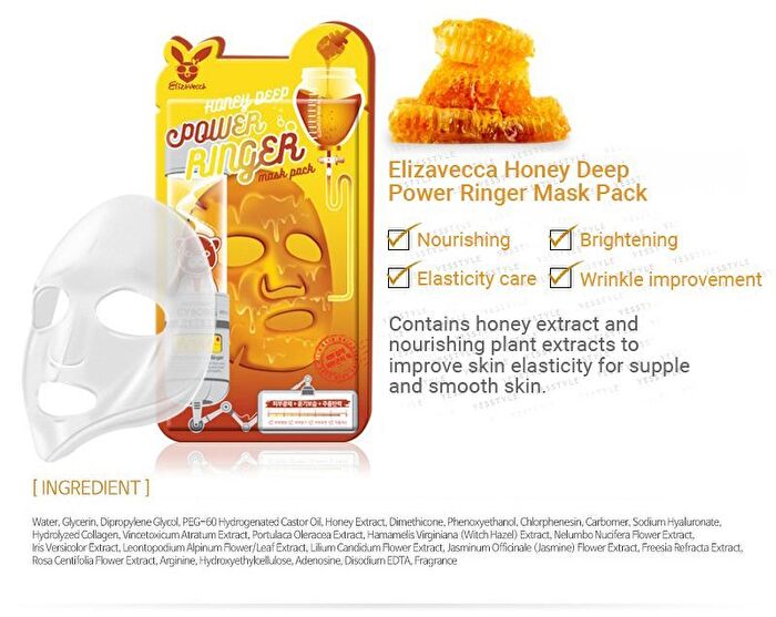 Deep Power Ringer Mask Pack - 10 Types - Tea Tree