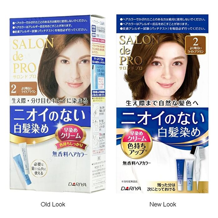 Salon De Pro Unscented Gray Hair Quick Color Cream - 5E Deep Elegant Brown