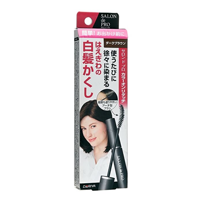 Dariya Salon De Pro Color On Retouch Gray Hair Comb EX - Light Brown