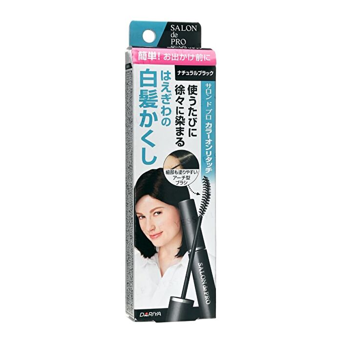 Dariya Salon De Pro Color On Retouch Gray Hair Comb EX - Natural Brown