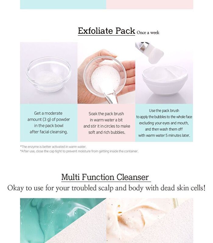 Petitfee Beta Glucan Enzyme Powder Wash - 80g