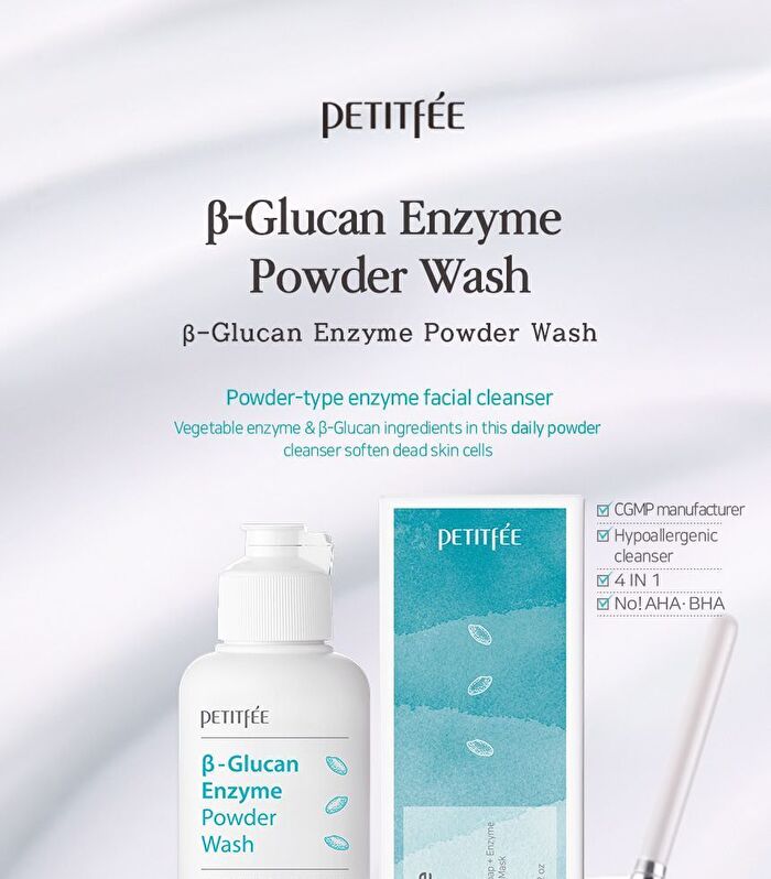 Petitfee Beta Glucan Enzyme Powder Wash - 80g