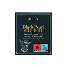 Petitfee Black Pearl & Gold Hydrogel Mask Pack 5pcs - 32g x 5pcs