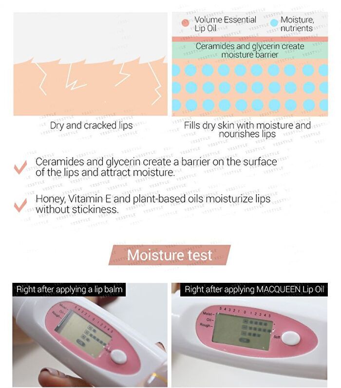 Mqny Volume Fix Essential Lip Oil - 3ml