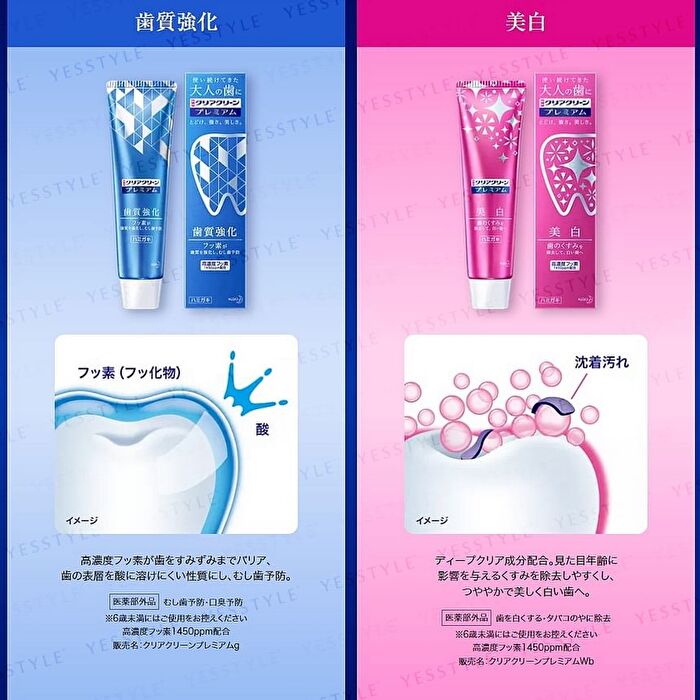 Clear Clean Premium Toothpaste - Tooth Reinforcement - 100g