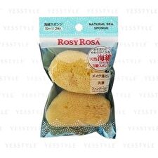 Chantilly Rosy Rosa Natural Sea Sponge - 2 pcs