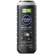 Nivea Active Clean Shower Gel For Men - Volume: 887ml
